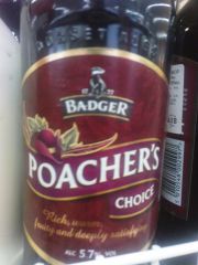 Пиво Баджер выбор браконьера