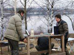 Тем временем, грузчики занимались расстановкой мебели  :pisya: 