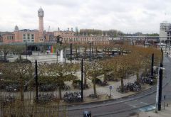 Привокзальная площадь в Генте