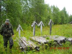 р. Тобыш (культовое место староверов "У покойных") 