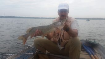 Рыбалка 28.07.2018 щучка 200 грамм