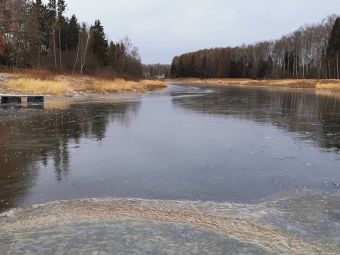 Первый лед 24 ноября 2019