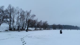 Прудик, открытие сезона зимней рыбалки 2016