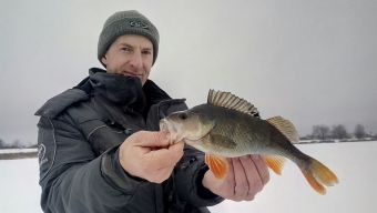 Поповцев с окунем на 34 грамма