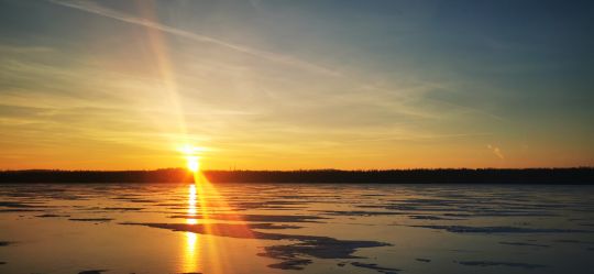 Рыбалка 12.12.2020 закат