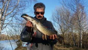 Рыбалка 29-04-2018 щучка 274 грамма