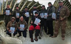 Осенний марафон 2013, Калининградский залив, призовая пятерка!