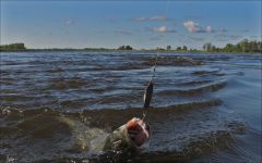 Неман, ловим на КМ.