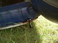 Крепёж датчика эхолота