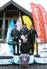 Первые 4 места в личном зачете