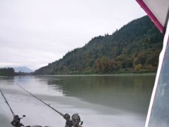 За осетром.