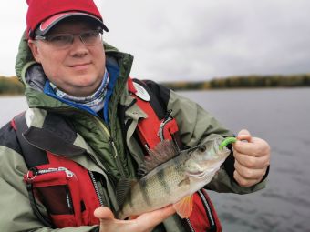 Туса 2019 осень Барабуля и окунь на 34 грамма