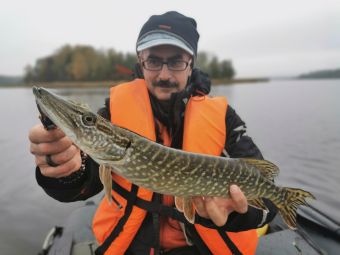 Туса 2019 осень четверг, щука на 136 грамм