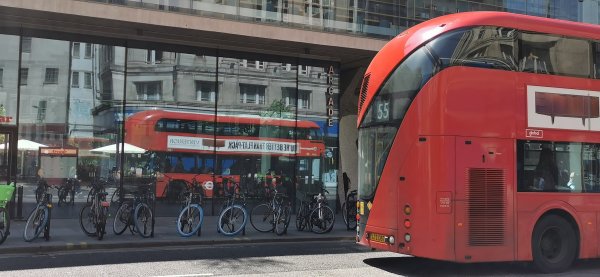 Типично они красные, да двух этажные