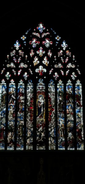 Витраж в церквушке