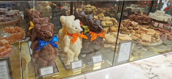 Магазин сладостей, чая итп - шоколад