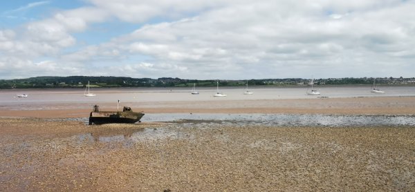 Отлив на реке Экс