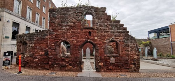 Остатки римских построек