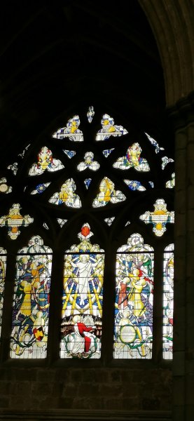 Центральный собор Эксетера Витраж