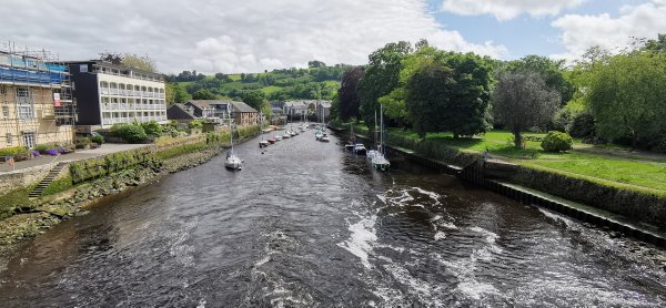 Река Дарт в Тотнесе