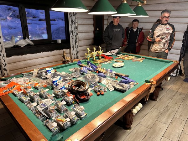 Туса Максфишинга 2025 зима. Призы